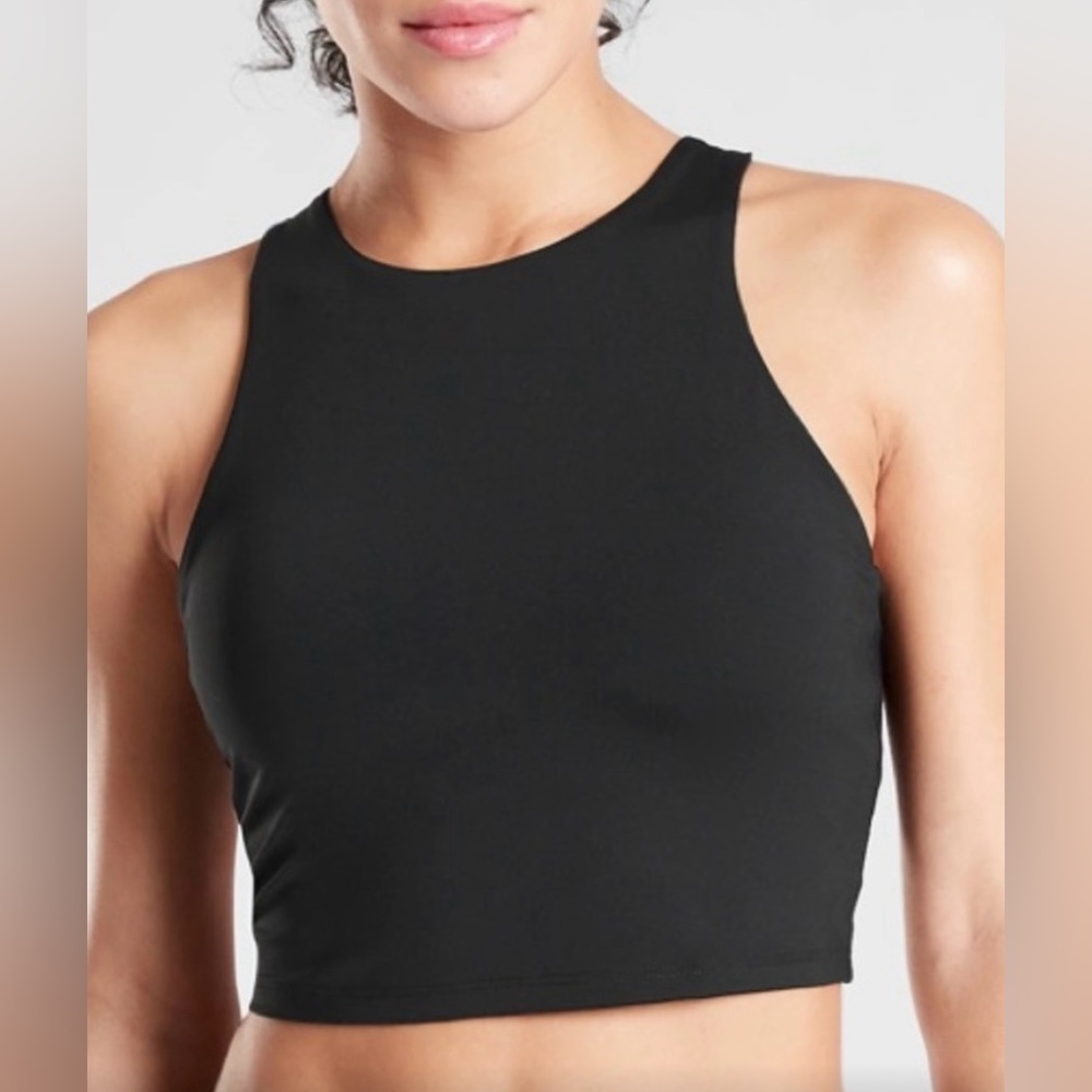 Athleta Black Crop Top